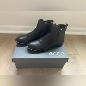 Ecco Women’s Ankle Boots Double Zipper Size US4.5 EU35 Sam Edelman Naturalizer